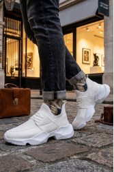 Mens Sneakers - White - 403