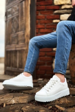 Mens Sneakers - White - 505