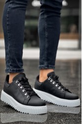 Mens Sneakers - Black White - 505