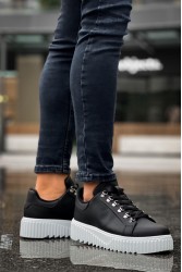 Mens Sneakers - Black White - 505