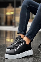 Mens Sneakers - Black White - 505