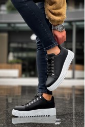 Mens Sneakers - Black White - 505