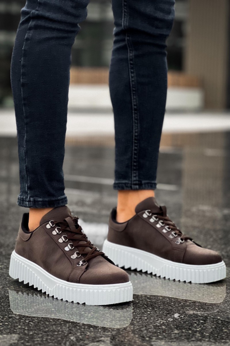 Mens Sneakers - Brown - 505