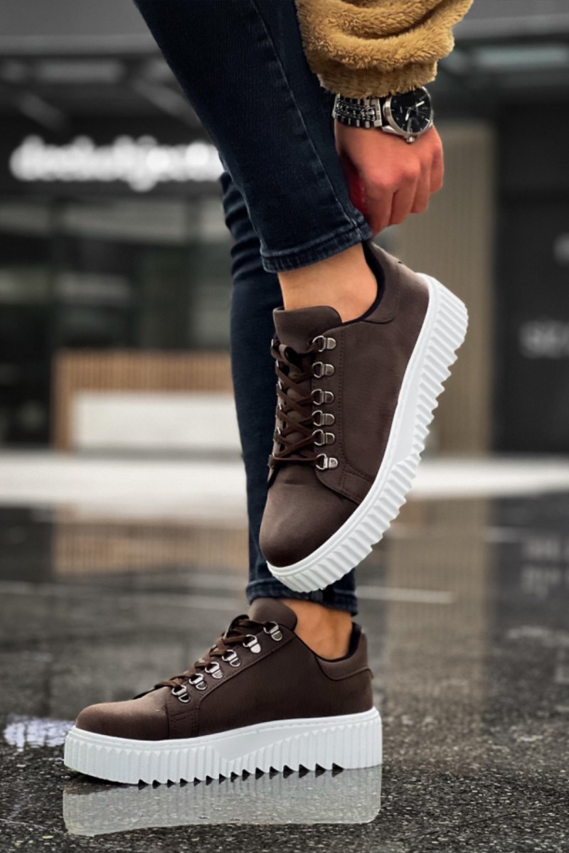 Mens Sneakers - Brown - 505