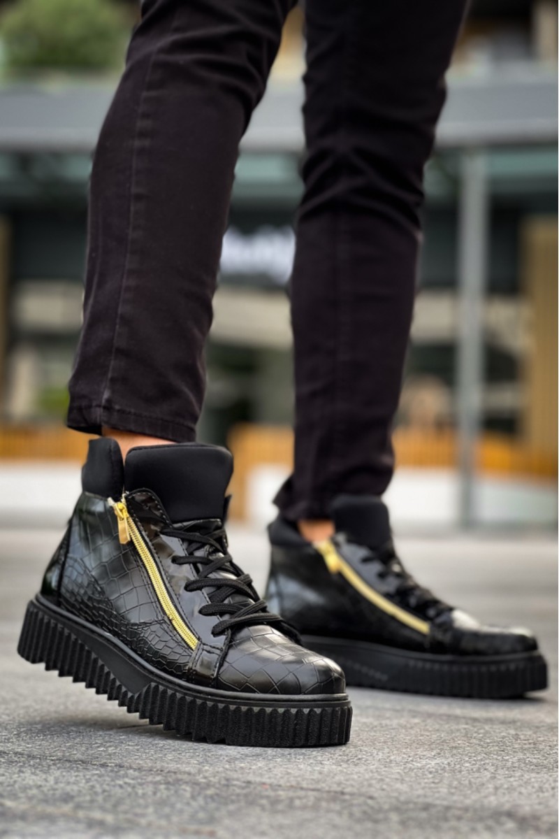 Mens Boots - Black - 512