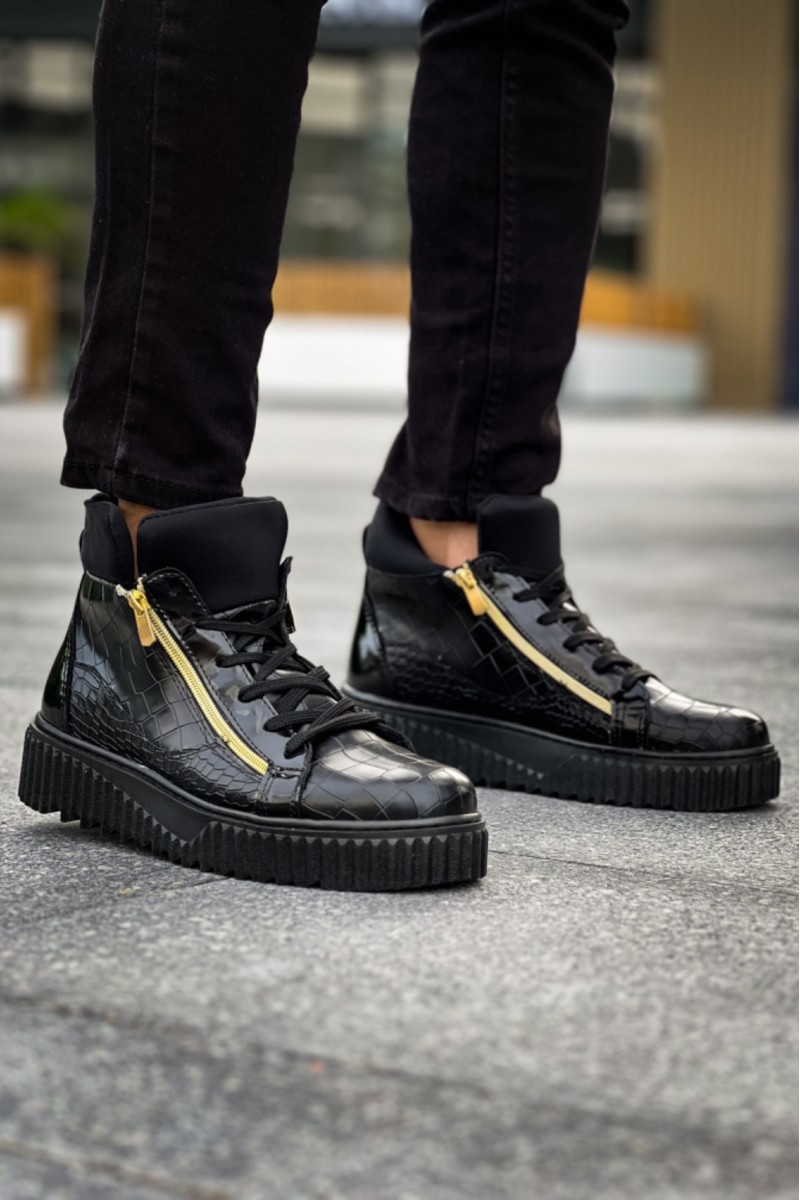 Mens Boots - Black - 512