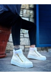 Mens Boots - White - 512