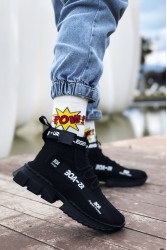 Mens Sneakers - Black - Agron