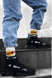 Mens Sneakers - Black - Agron