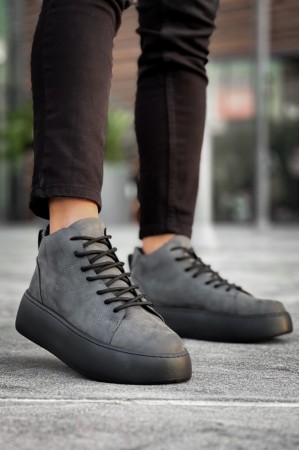 Mens Boots - Anthracite Black - LE10