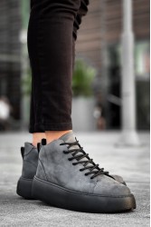 Mens Boots - Anthracite Black - LE10