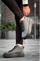 Mens Boots - Anthracite Black - LE10