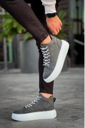 Mens Boots - Anthracite White - LE10