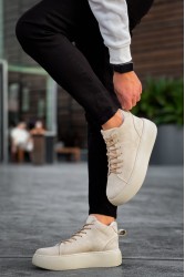 Mens Boots - Beige - LE10