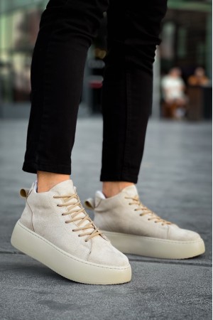 Mens Boots - Beige - LE10