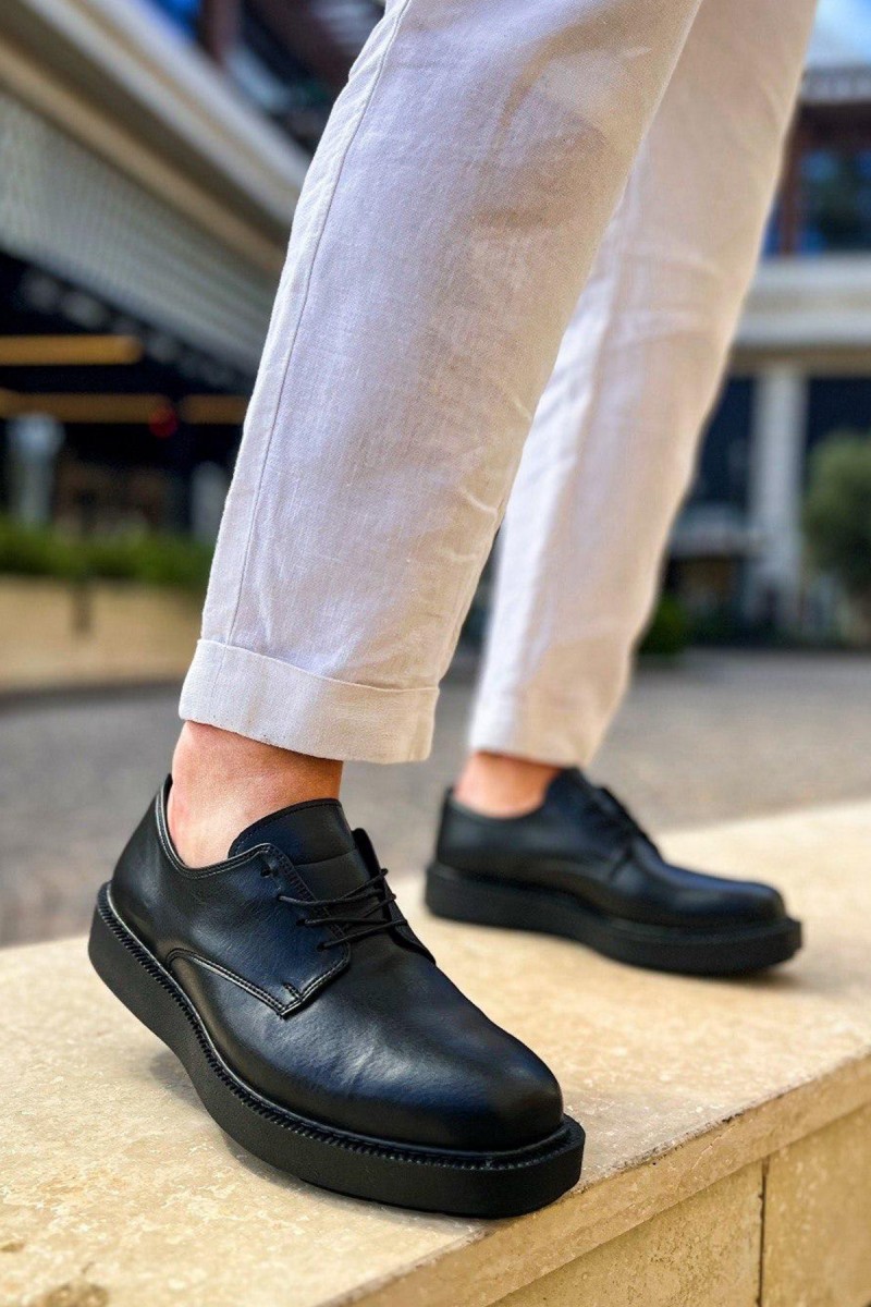 Mens Classic Shoes - Black - 001
