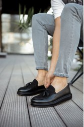 Mens Loafer - Black - 002