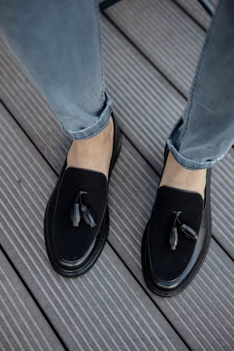 Mens Loafer - Black - 002