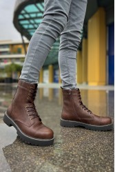 Mens Boots - Brown - 009