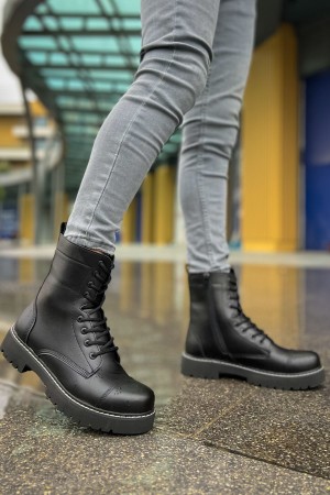 Mens Boots - Black  - 009