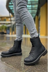 Mens Boots - Black Matte - 009