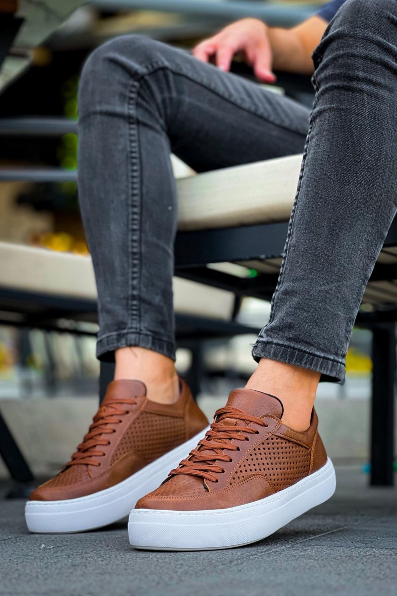 Mens Sneakers - Tan - Lix