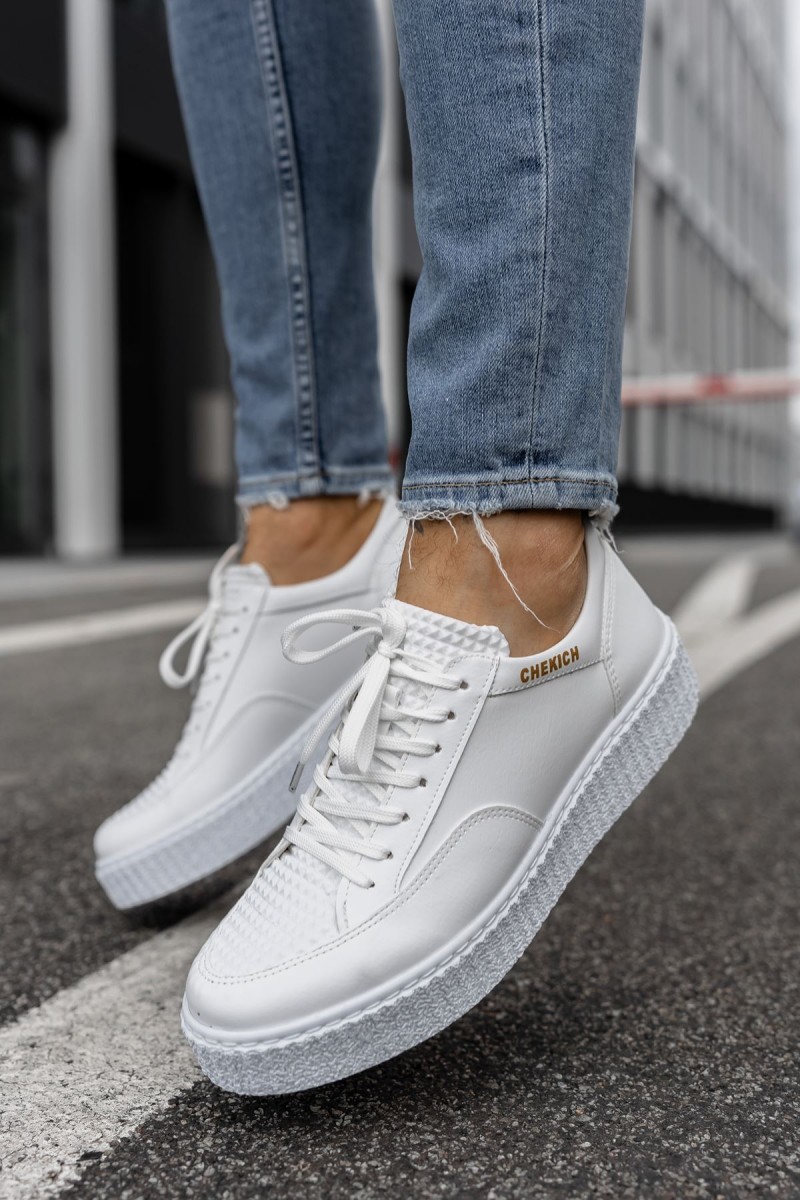 Mens Sneakers - White - 017