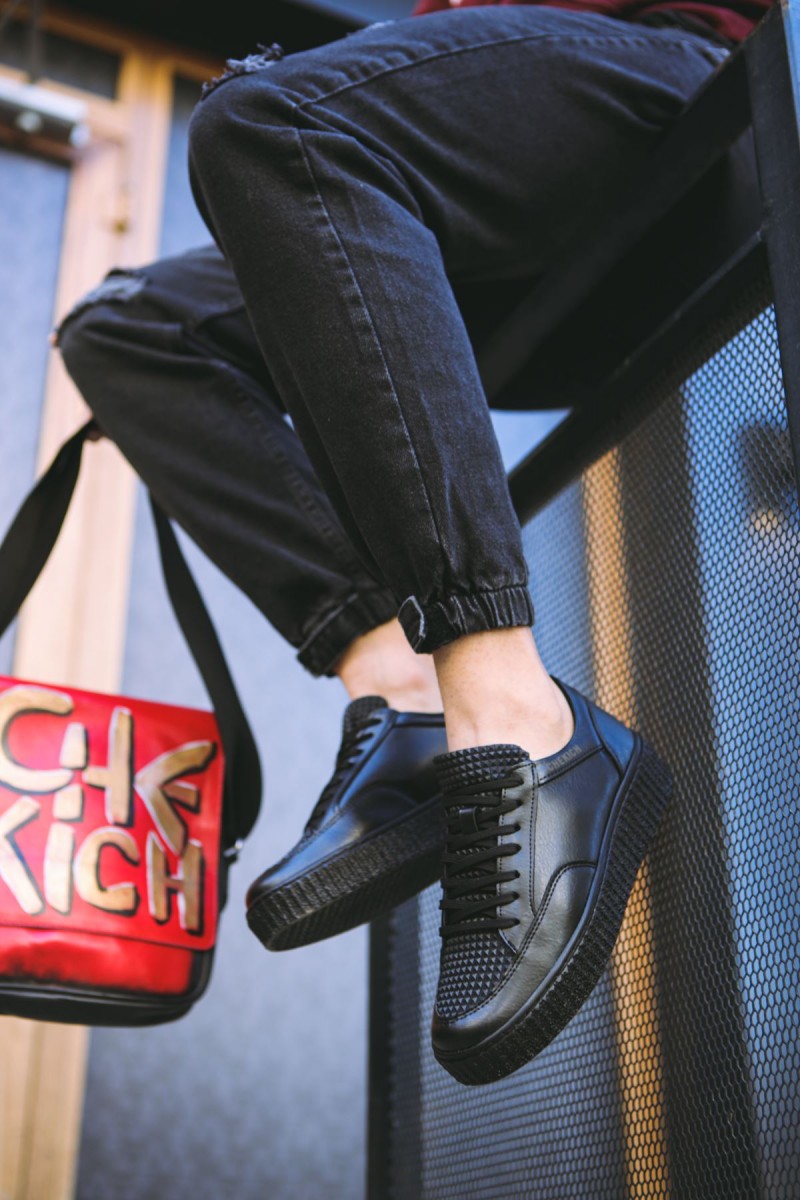 Mens Sneakers - Black - 017