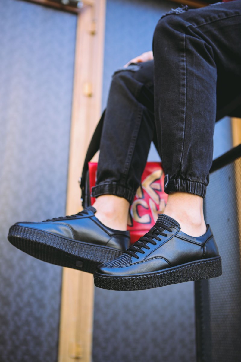 Mens Sneakers - Black - 017