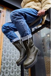 Mens Boots - Khaki - 027