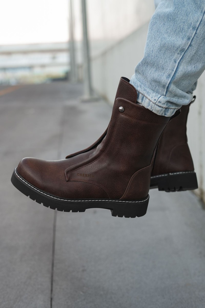 Mens Boots - Brown - 027