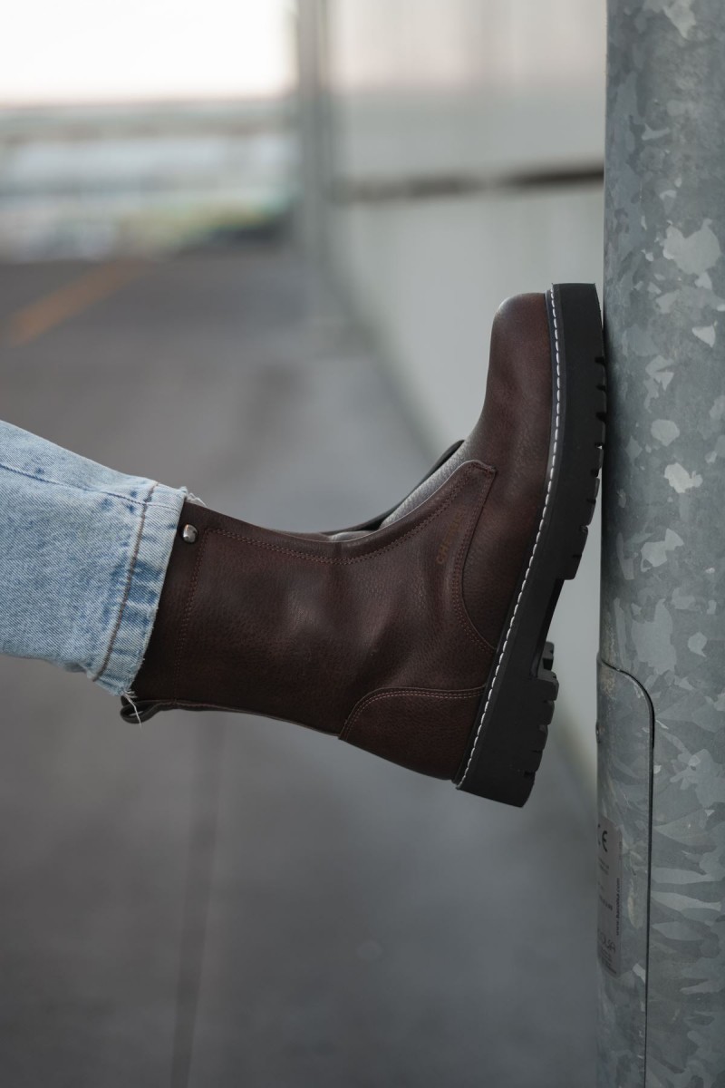Mens Boots - Brown - 027