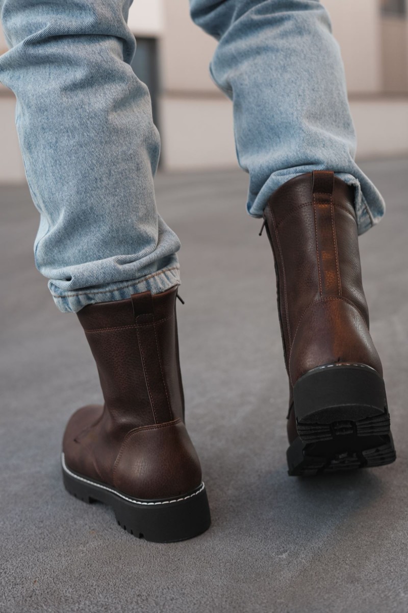 Mens Boots - Brown - 027