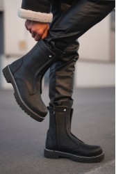 Mens Boots - Black  - 027