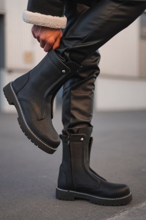 Mens Boots - Black  - 027
