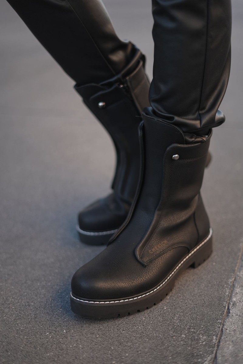 Mens Boots - Black  - 027
