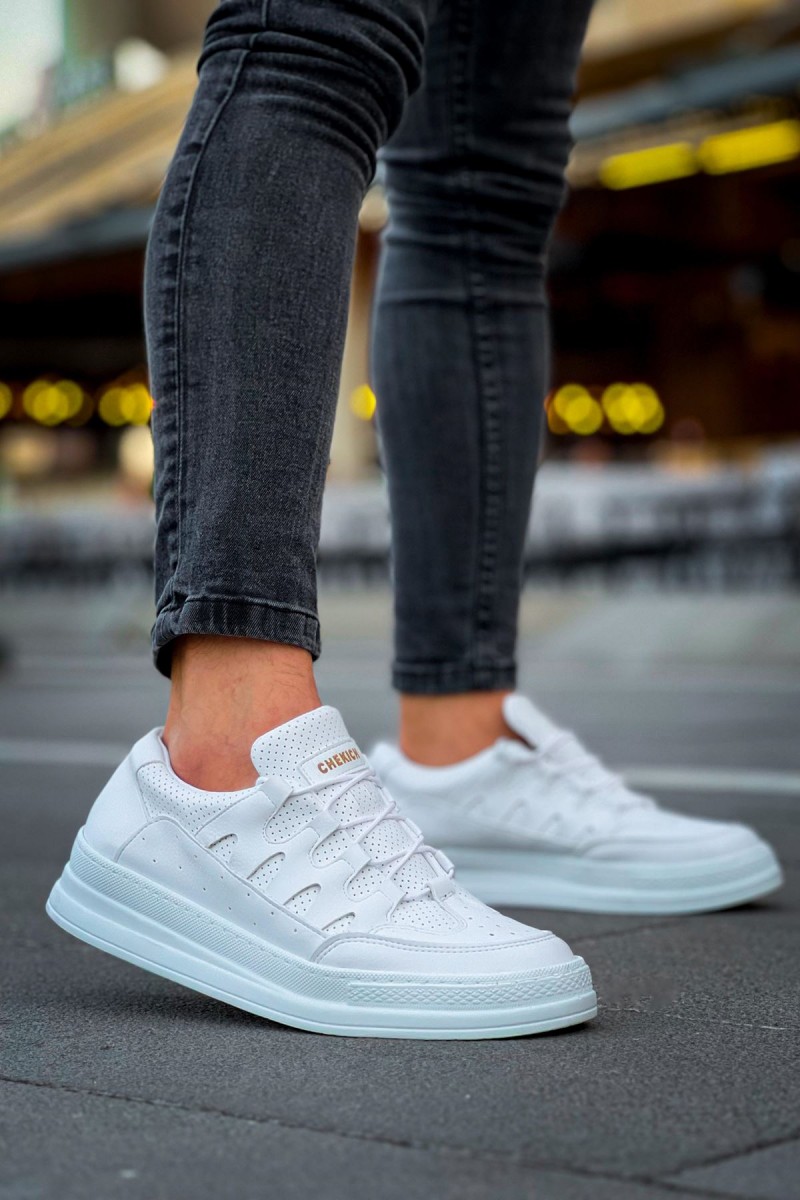 Mens Sneakers - White - 040