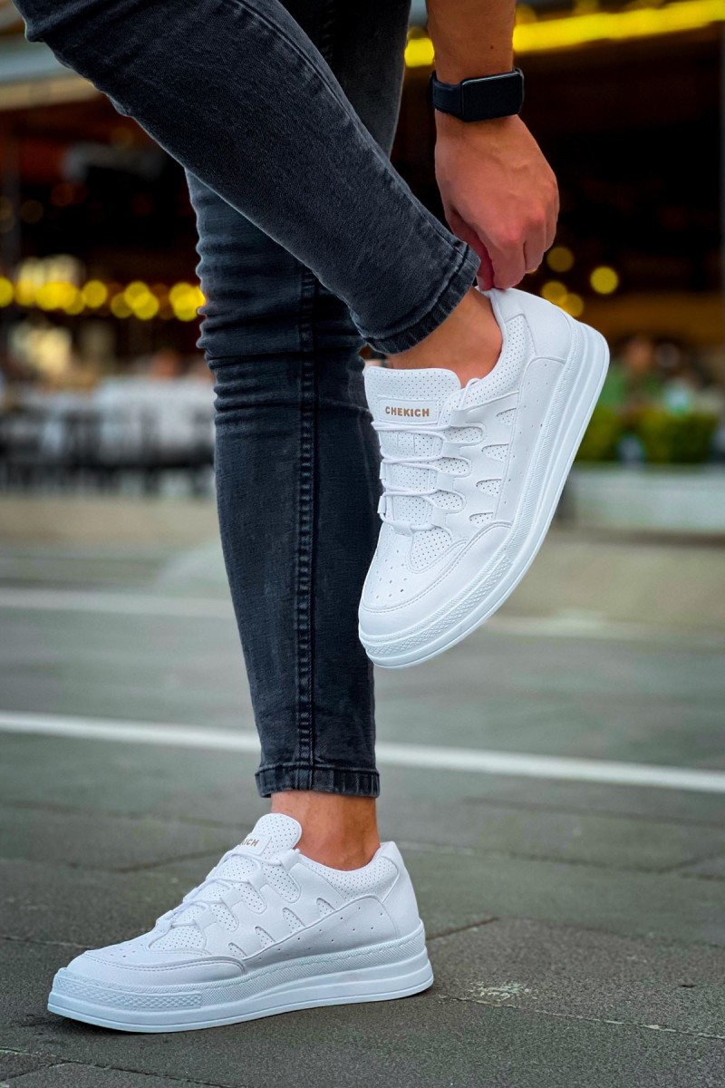 Mens Sneakers - White - 040