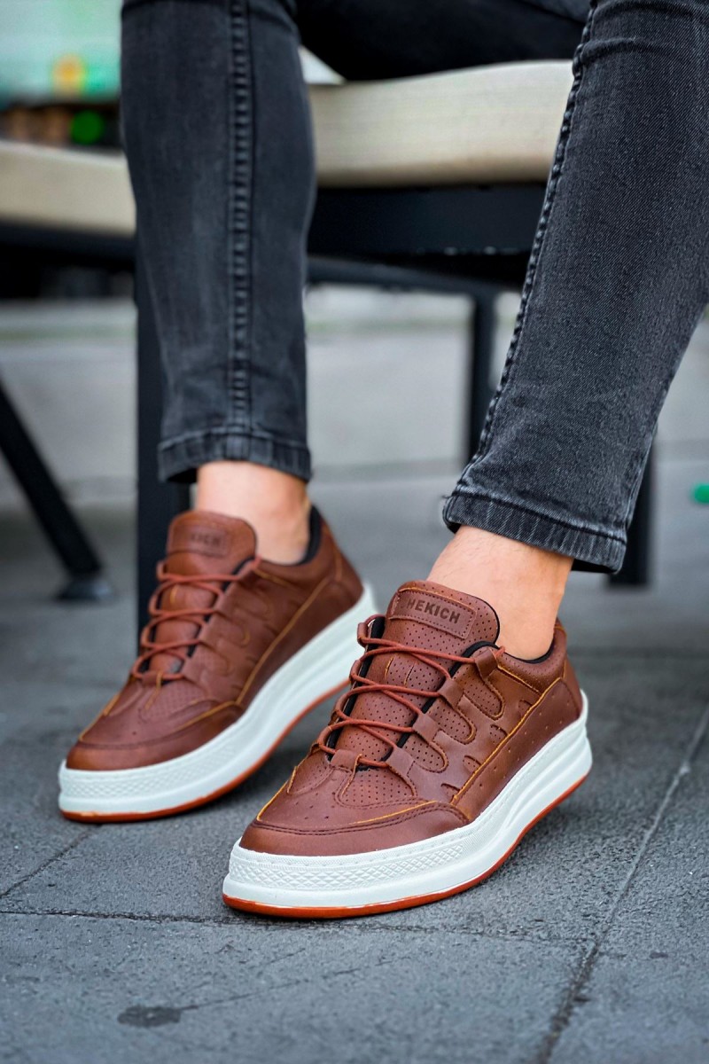 Mens Sneakers - Tan - 040