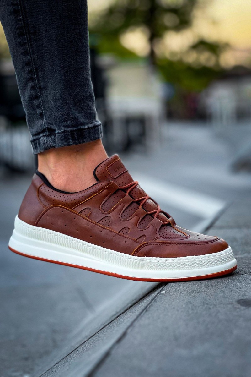 Mens Sneakers - Tan - 040