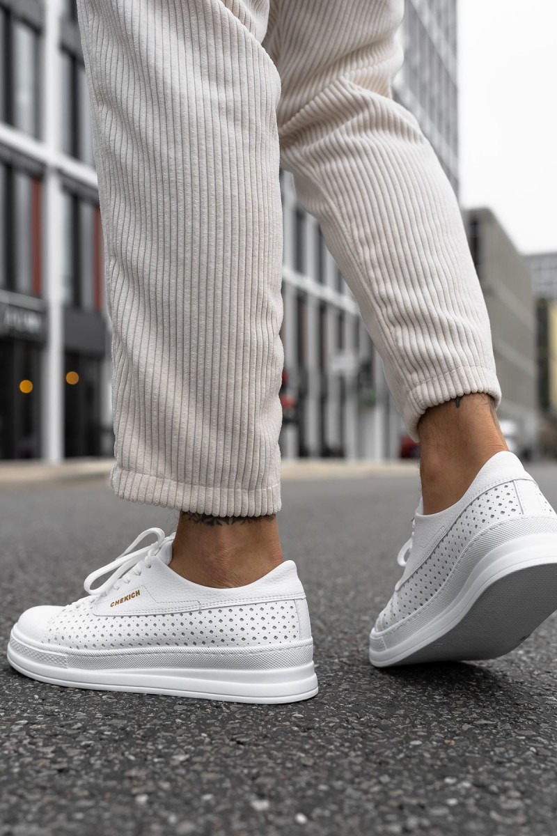 Mens Sneakers - White - 043
