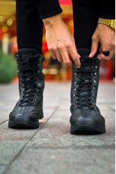 Mens Boots - Black  - 051
