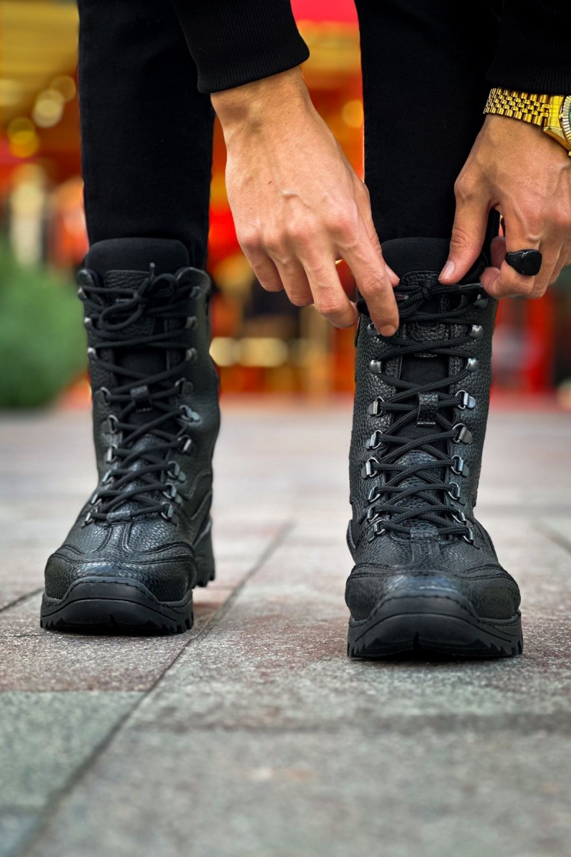 Mens Boots - Black  - 051