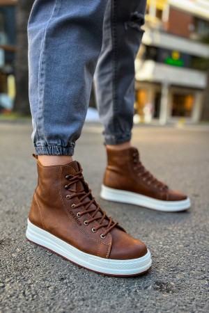 Mens Boots - Tan - 055