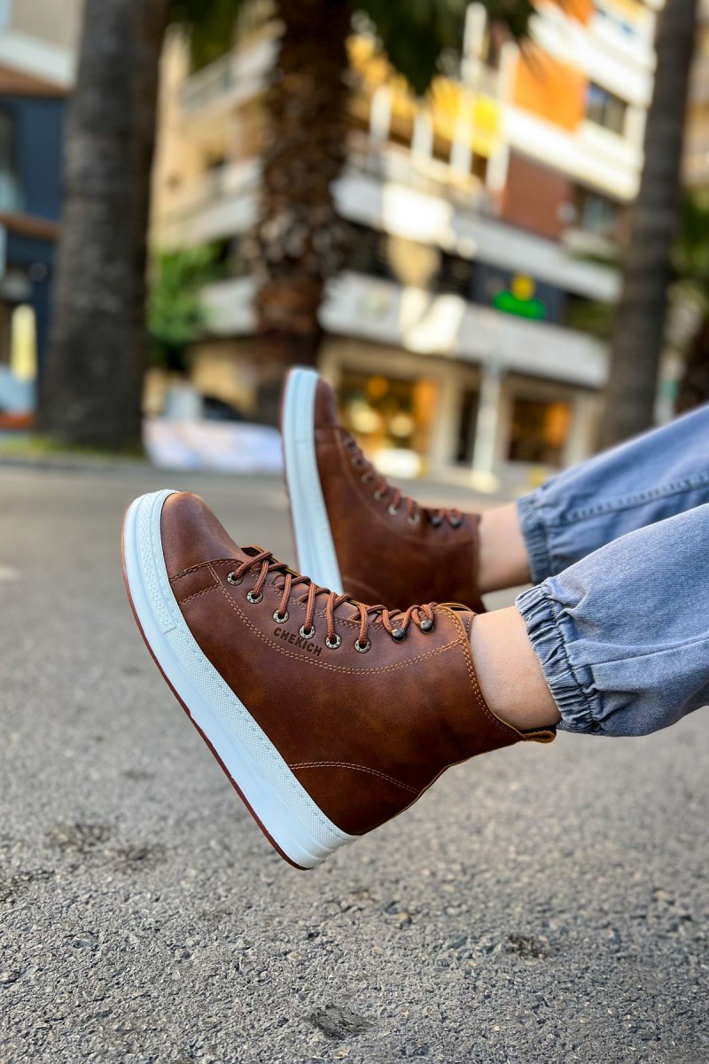 Mens Boots - Tan - 055