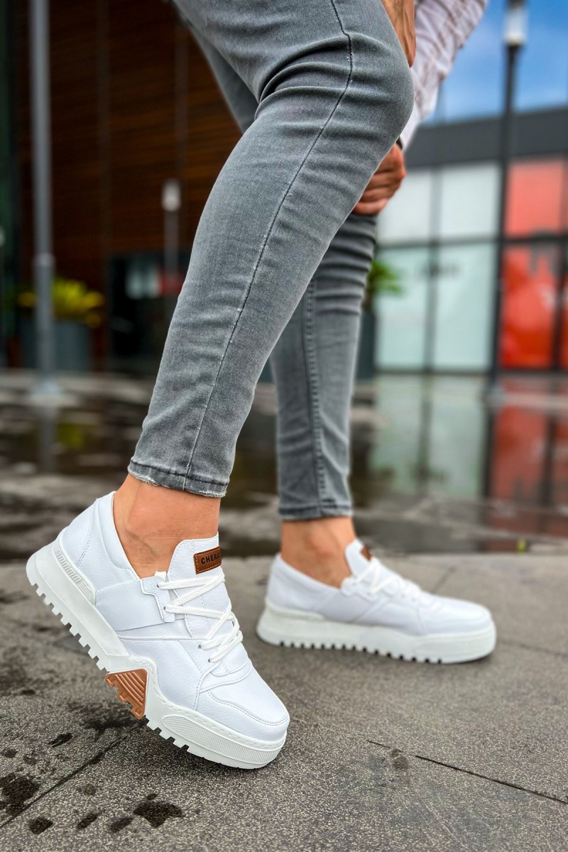Mens Sneakers - White - 067