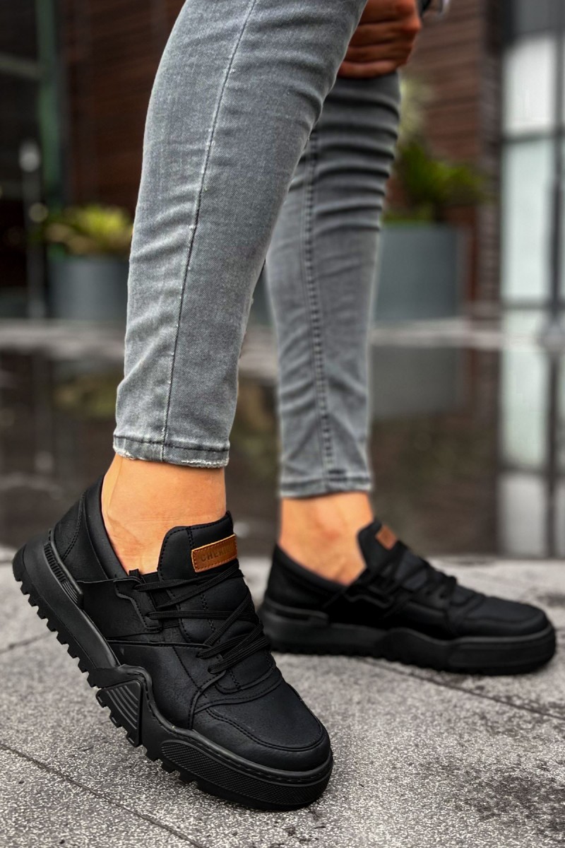 Mens Sneakers - Black - 067 - 2