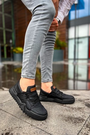 Mens Sneakers - Black - 067 - 2