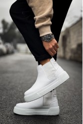 Mens Boots - White - 069