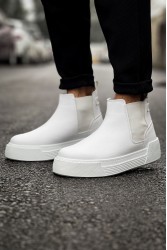 Mens Boots - White - 069